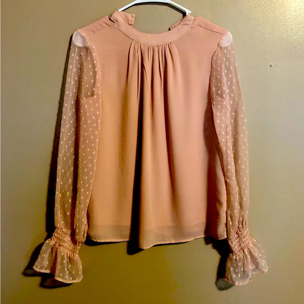 Pink blouse